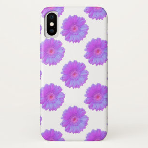 Purple gerbera daisy iPhone x case
