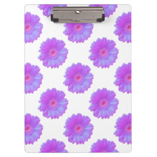 Purple gerbera daisy clipboard