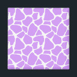 Purple Giraffe Pattern Magnet<br><div class="desc">Giraffe pattern</div>