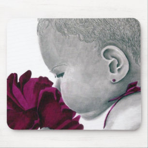 Purple_Girl_1 Mouse Pad