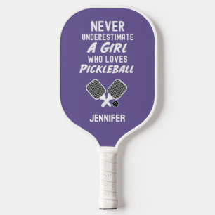 Purple Girl's Pickleball Paddle