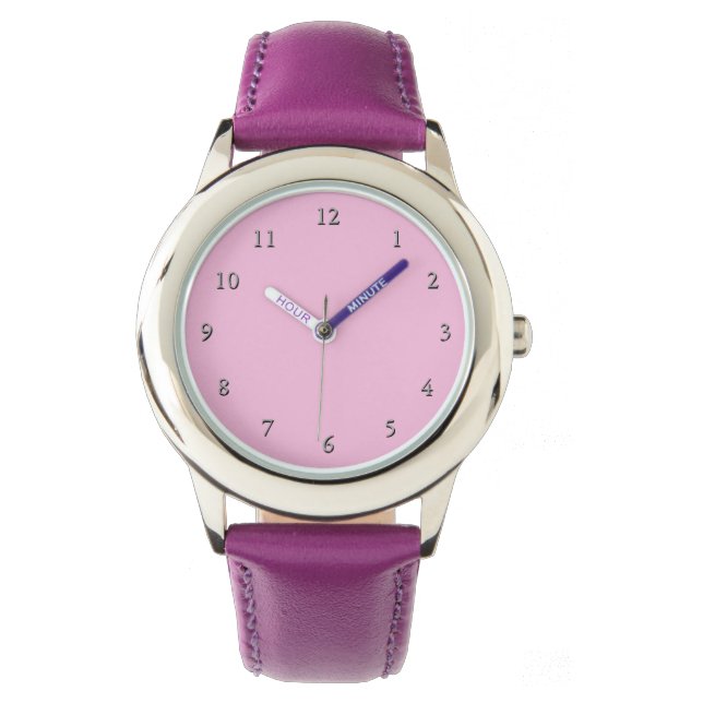 Purple Girly Watch (Front)