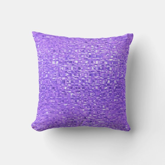 Purple Glass Pillow (Front)