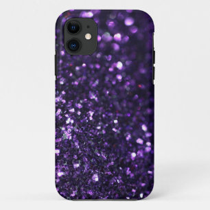 Purple Glimmer iPhone 11 Case