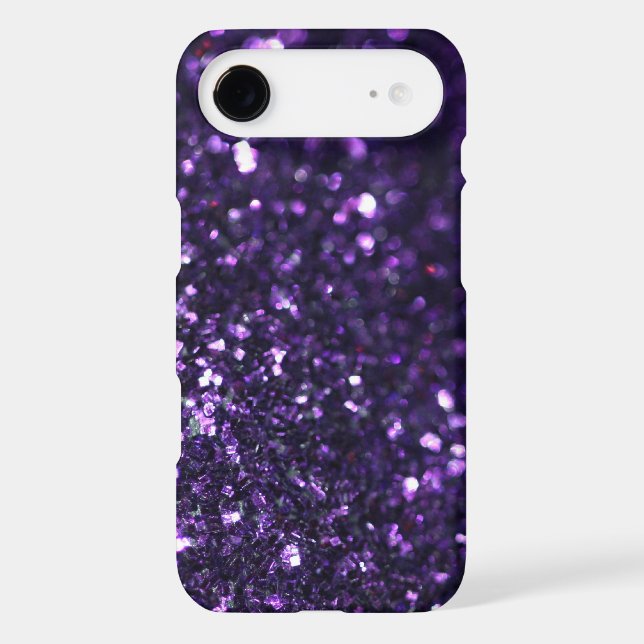 Purple Glimmer Case-Mate iPhone Case (Back)
