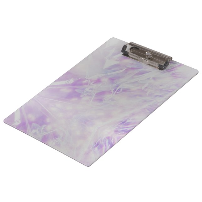 Purple glitter Background Clipboard (Angled)