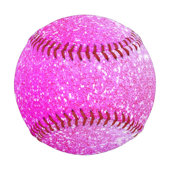 Purple Glitter Baseball (Front)