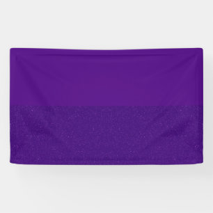 Purple Glitter Bottom Banner Design – Customizable