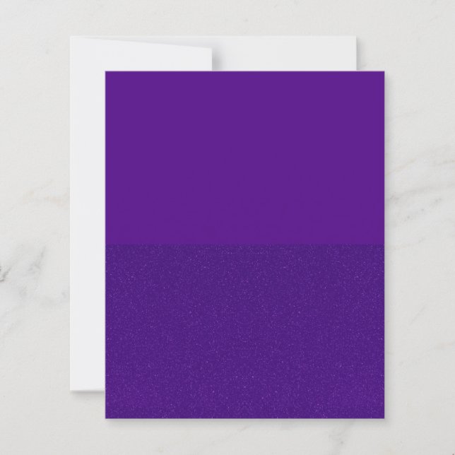 Purple Glitter Bottom Paper Sheet – Customisable (Front)