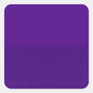 Purple Glitter Bottom Square Sticker – Customise