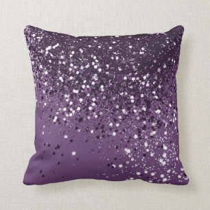 PURPLE Glitter Dream #1 #shiny Cushion