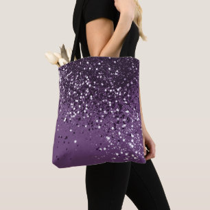 PURPLE Glitter Dream #1 #shiny Tote Bag