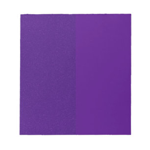 Purple Glitter & Matte Dual-Tone Notepad (Custom)