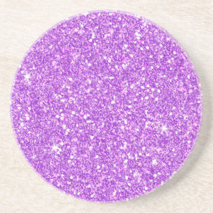 Purple Glitter Shine Shiny Luxury Diamond Coaster