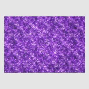 Purple Glitter Sparkle Glam Elegant Design Tissue Paper