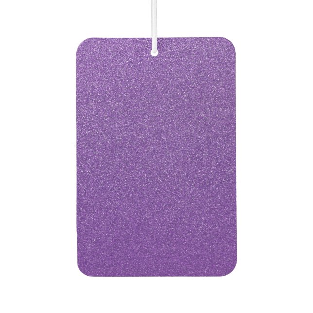 Purple Glitter, Sparkle, Glitter Background Car Air Freshener (Front)