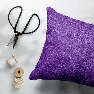 Purple Glitter, Sparkle, Glitter Background Decorative Cushion