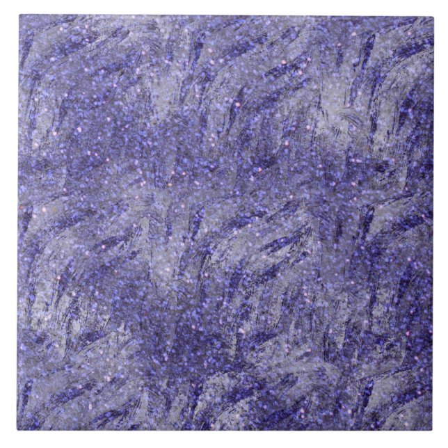 Purple Glitter Tile (Front)