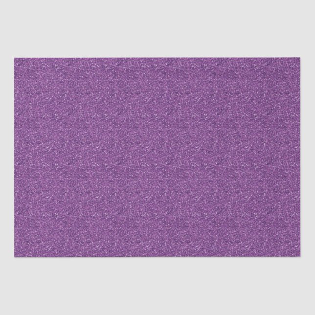 Purple Glitter Tissue Paper (Front)