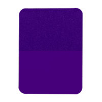 Purple Glitter Top Custom Flexible Photo Magnet