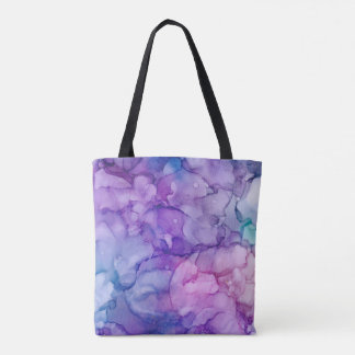 Purple Glow Tote Bag