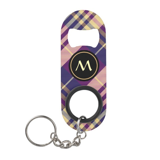 Purple, Gold and Blue Tartan (Front)