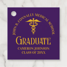 Purple Gold Medical School Graduation Party