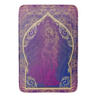 Purple & Gold Moroccan Arabian Belly Dancing Glam