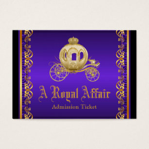 Purple Gold Royal Affair Prom Admission Tickets