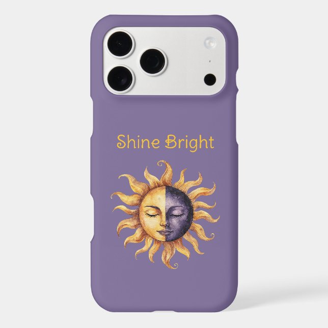 Purple Gold Shine Bright Sun (Back)