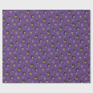 💜 Purple Gothic Halloween Wrapping 🎃🕸️ Paper
