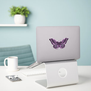Purple Gothic Moth