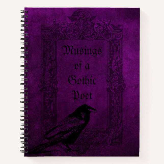 Purple Gothic Notebook (Front)