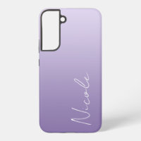 Purple Gradient Handwriting Script Personalised