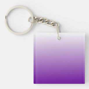 Purple Gradient Key Ring