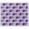 Purple Graduation Cap & Diploma Wrapping Paper