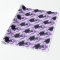 Purple Graduation Cap & Diploma Wrapping Paper