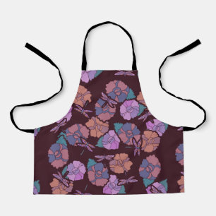 Purple Gragonfly Apron