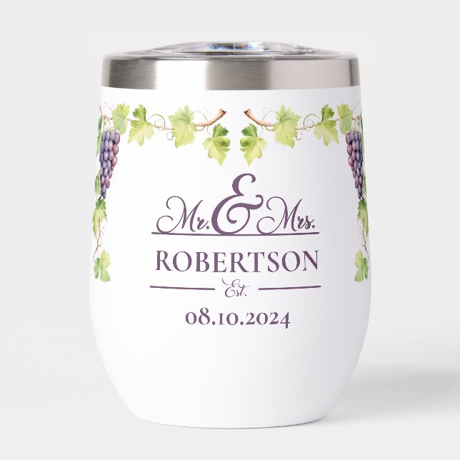 Purple Grape Wine (Front)