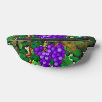 Purple Grapes on the Grapevine