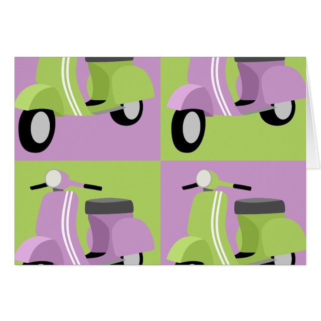 Purple & Green  (Front Horizontal)