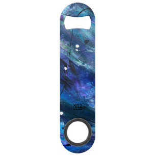 Purple Green Black Blue Bottle Opener