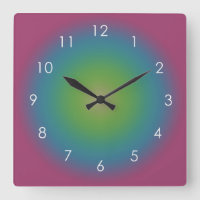 Purple Green Blue Gradient Ombre Aura