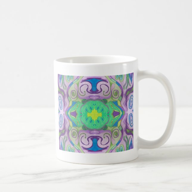 Purple Green Fantasy Mug (Right)