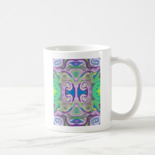 Purple Green Fantasy Mug