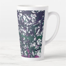 Purple, Green, Pink, Marble Artwork