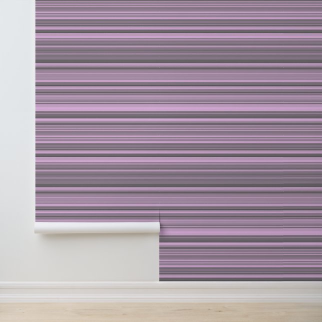 Purple Grey Stripes Wallpaper (Application)