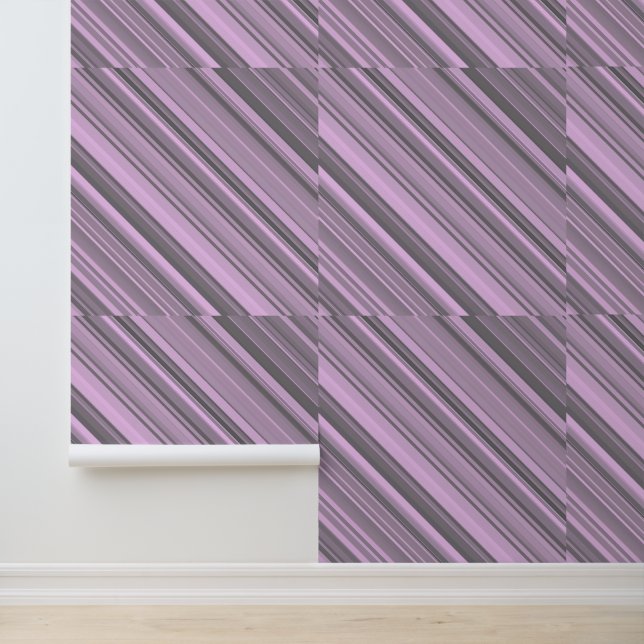 Purple Grey Stripes Wallpaper (Application)
