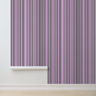 Purple Grey Stripes Wallpaper