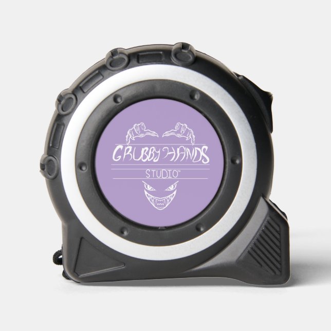 Purple Grubby Hands Studio Tape Measure 1 (Front)